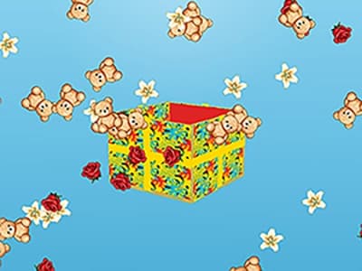 Birthday surprise gift box occasion artwork